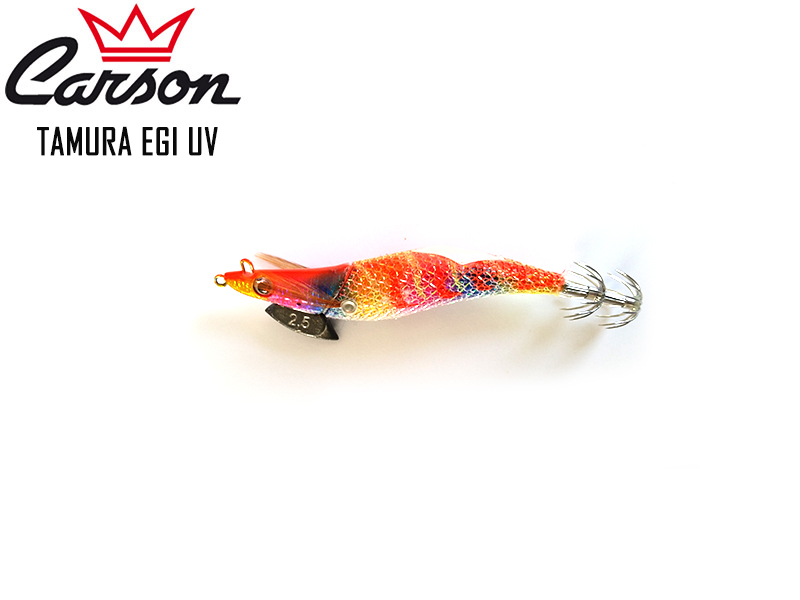 Carson Tamura Squid Lures (Size: 2.5, Color: Orange)