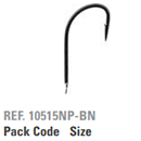 Mustad 10515NP-BN Iwana Hook