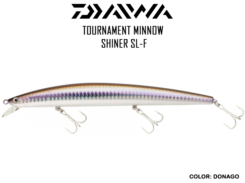 Daiwa TOURNAMENT Minnow Shiner SL-F (Length: 17cm, Weight: 28gr, Color: Donago)