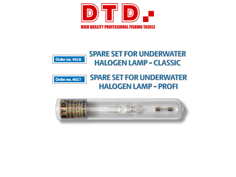 DTD Underwater Spare Set for Halogen Lamp Classic
