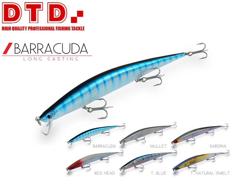 DTD Barracuda (Size: 175mm, Color: Mullet)