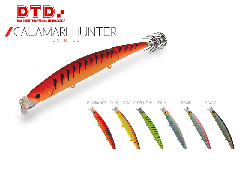 DTD Calamari Hunter (Size: 130mm, Color: Orange Yellow)