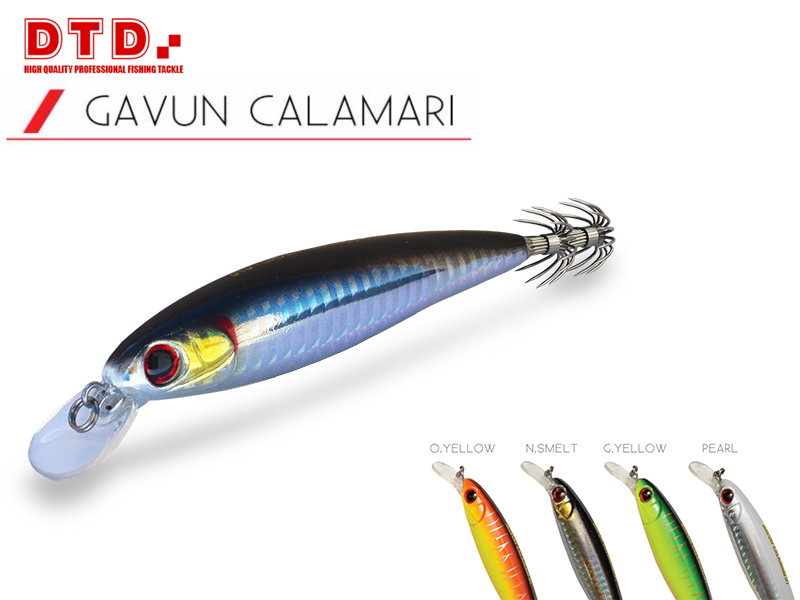 DTD Trolling Squid Jig Gavun Calamari (Size:100mm, Colour: Natural Smelt)