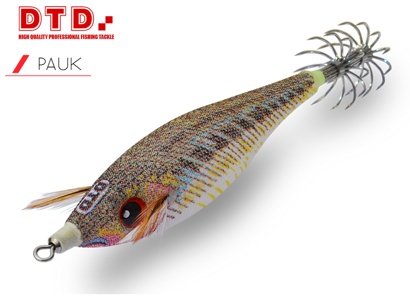DTD Squid Jig Pauk (Size:2.5, Colour: Natural Weever)