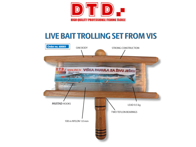 DTD Trolling Set for Live Bait