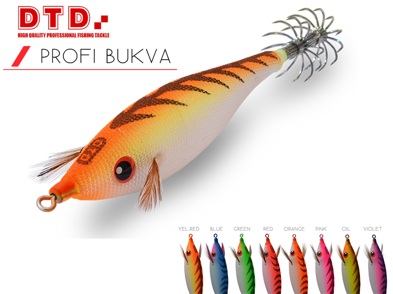 DTD Squid Jig Profi Bukva (Size: 2.0, Colour: Blue)