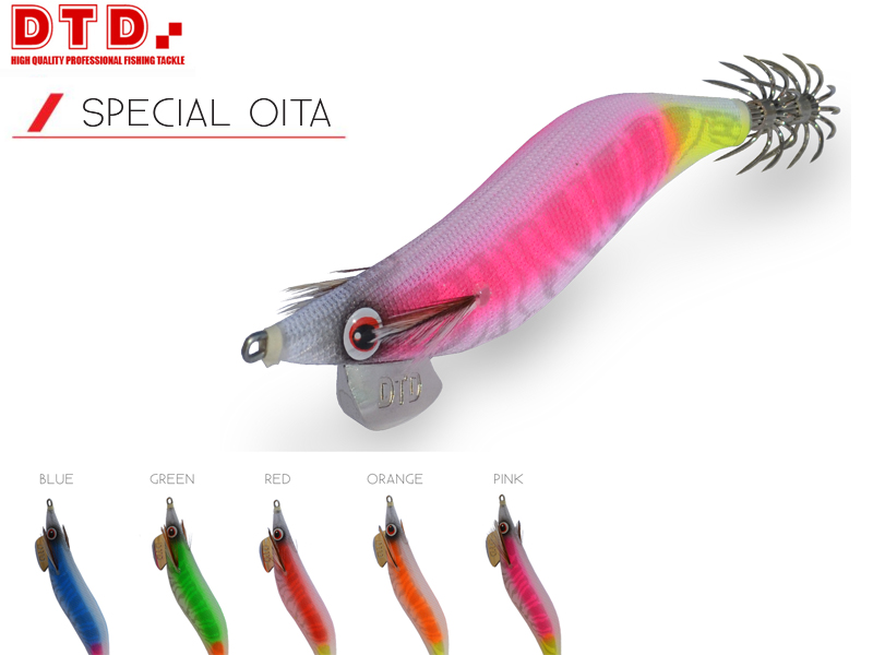 DTD Squid Jig Special Oita (Size: 3.5, Color: Pink)