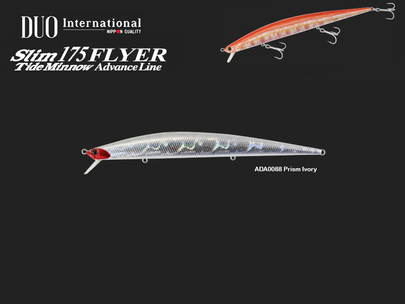 DUO Tide-Minnow Slim 175 Flyer (Length: 175mm, Weight: 29g, Color: ADA0088 Prism Ivory)
