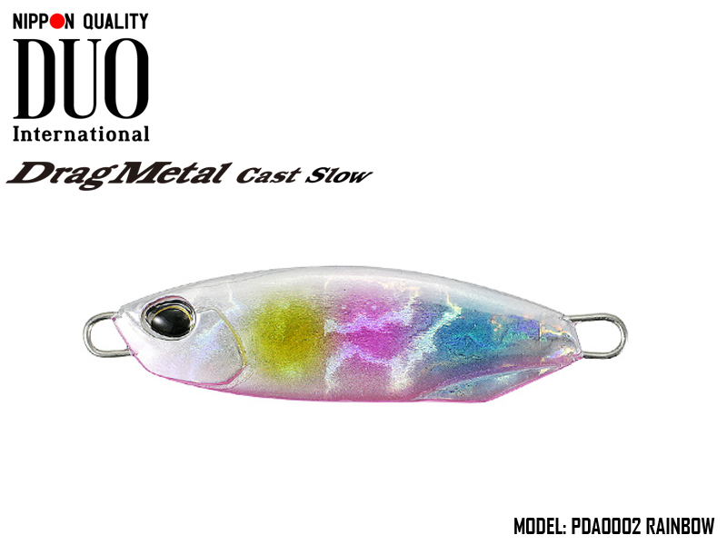 Duo Drag Metal cast Slow (Length: 56mm, Weight: 30gr, Color: PDA0002 Rainbow)