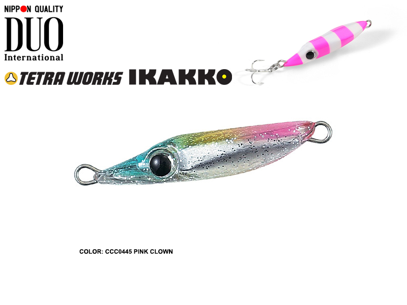 DUO Tetra Works Ikakko (Length: 38mm, Weight: 5.7gr, Color: CCC0445 Pink Clown)