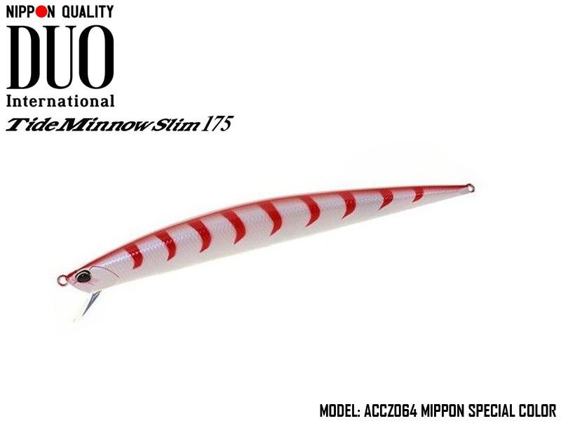 DUO Tide-Minnow Slim 175 Lures (Length: 175mm, Weight: 27g, Color: ACCZ064 Nippon Special Color)