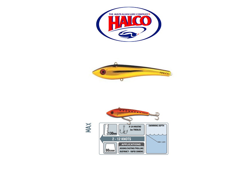 Halco Max 130 (130mm, 80gr, Color: H51)
