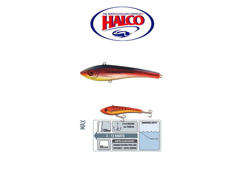Halco Max 130 (130mm, 80gr, Color: H58)