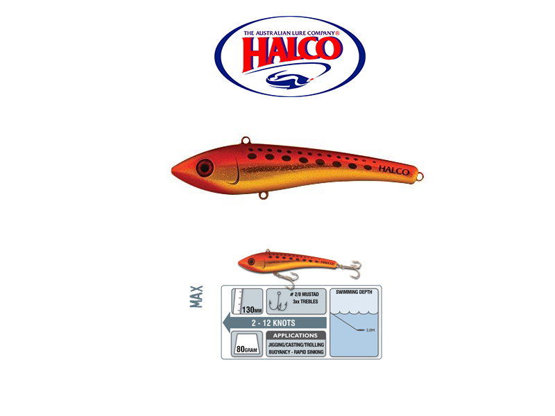 Halco Max 130 (130mm, 80gr, Color: H70)