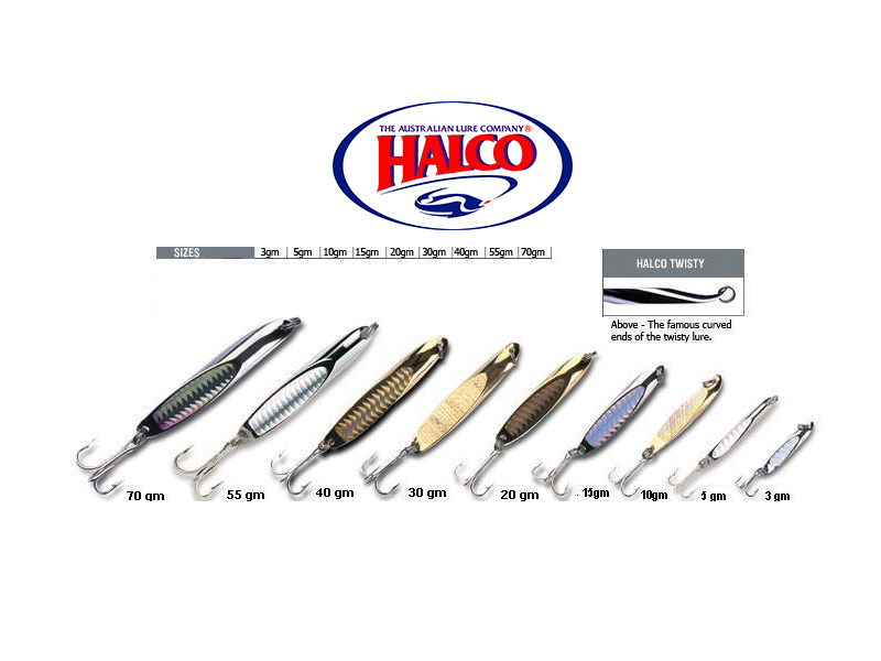 Halco Twisty (Chrome, 1.5gr)