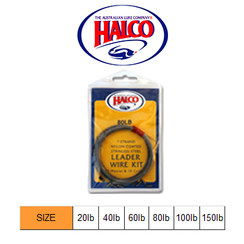 Halco Leader Wire Kit (10m, 100LB)