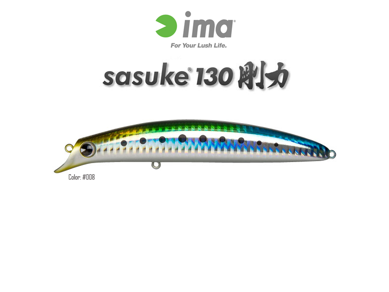 IMA Sasuke 130 Gouriki (Length:130mm, Weight:25gr, Color:#008)