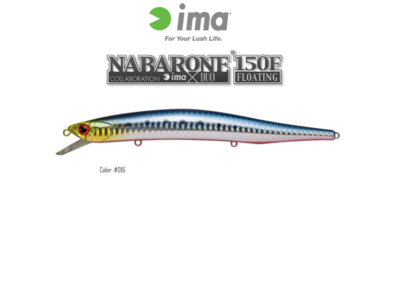 IMA Nabarone 150F (Length: 150mm, Weight: 23gr, Color: 016)