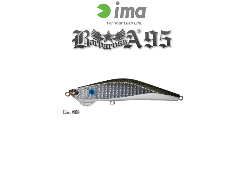 IMA Barbarossa 95 (Length: 95mm, Weight: 22gr, Color: #009)