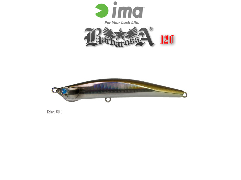 IMA Barbarossa 120 (Length: 120mm, Weight: 33gr, Color: #010)