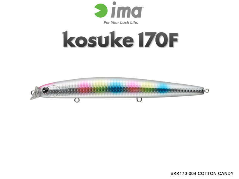 IMA Kosuke 170F (Length: 17cm, Weight: 39gr, Color: #KK170-004 Cotton Candy)