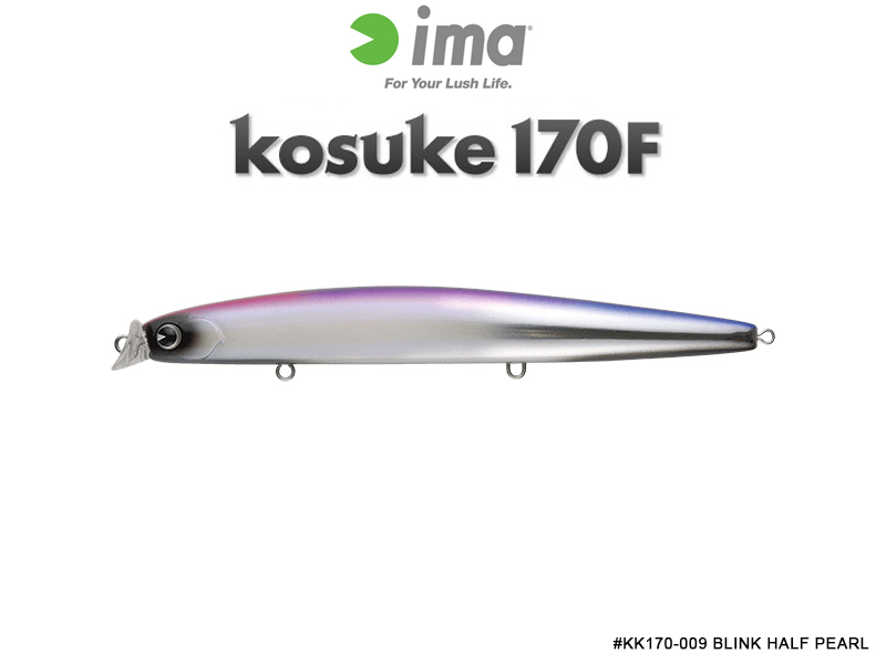 IMA Kosuke 170F (Length: 17cm, Weight: 39gr, Color: #KK170-009 Blink Half Pearl)