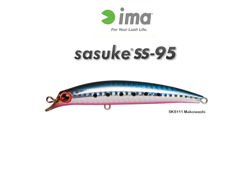 IMA Sasuke SS-95 (Length:95mm, Weight: 10gr, Color: SKS111 Makoiwashi)