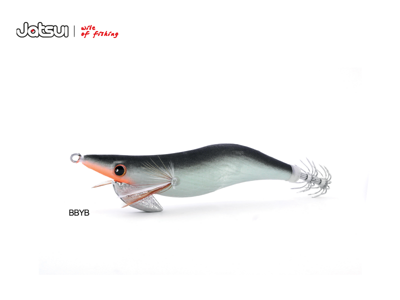 Jatsui Kabo Squid Fluo Jig (Size: 3.0, Color: BBYB)