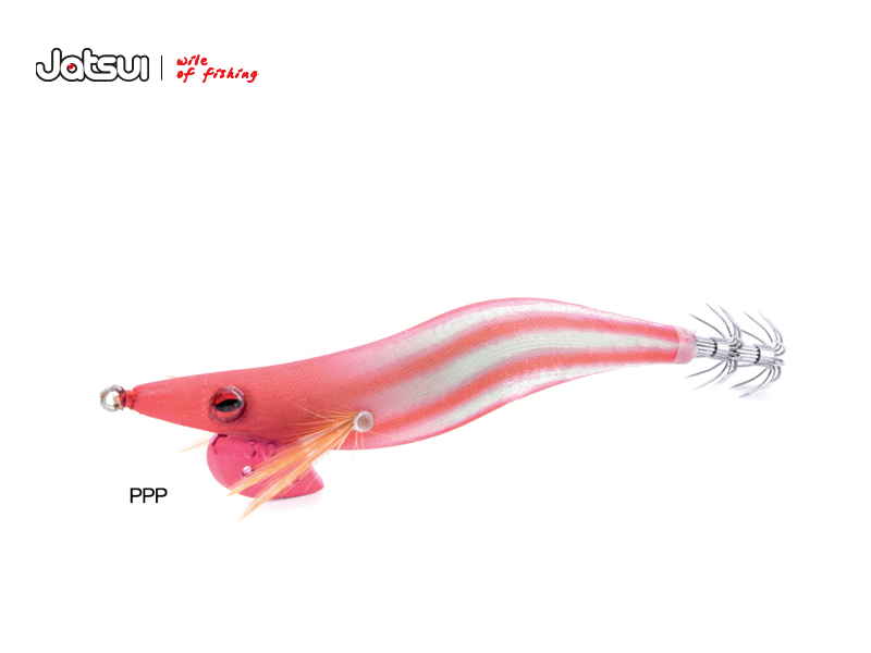 Jatsui Kabo Squid Pastel Jig (Size: 3.0, Color: PPP)
