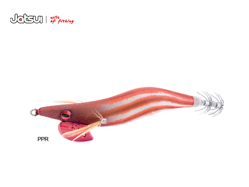 Jatsui Kabo Squid Pastel Jig (Size: 3.0, Color: PPR)