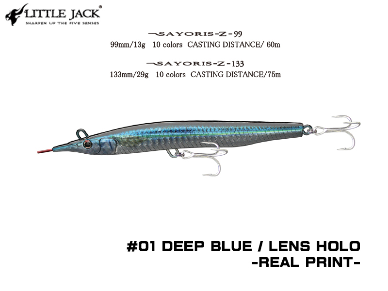 Little Jack Sayoris-Z Series (Length: 133mm, Weight: 29gr, Color: #01)