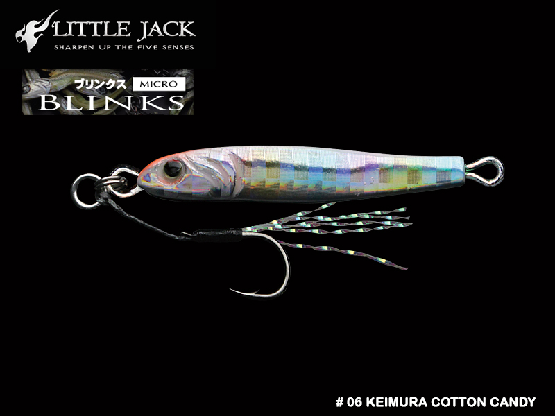 Little Jack Blinks (Length: 35mm, Weight: 5gr, Color: # 06 Keimura Cotton Candy)
