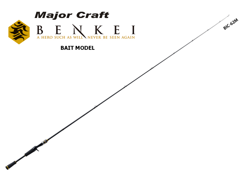 Major Craft Benkei Bait Model BIC-66MH (Length: 2.01mt, Lure: 1/4-1oz)