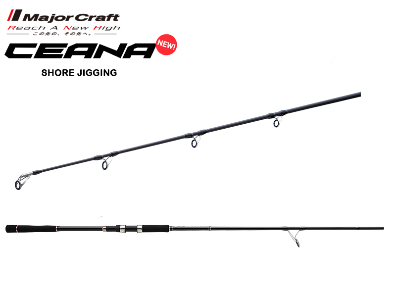 Major Craft Ceana Shore Jigging Series CNSS-962MH (Length: 2.93mt, Lure: 30-80gr)