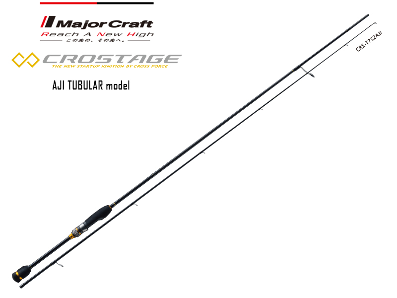 Major Craft New Crostage CRX-T732AJI Aji Tubular Model (Length: 2.23mt, Lure: 0.6-10gr)