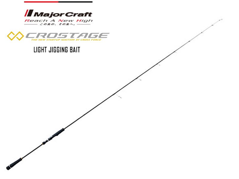 Major Craft New Crostage Light Jigging Bait Model CRXJ-B64L/LJ (Length: 1.95mt, Lure: 40-120gr)