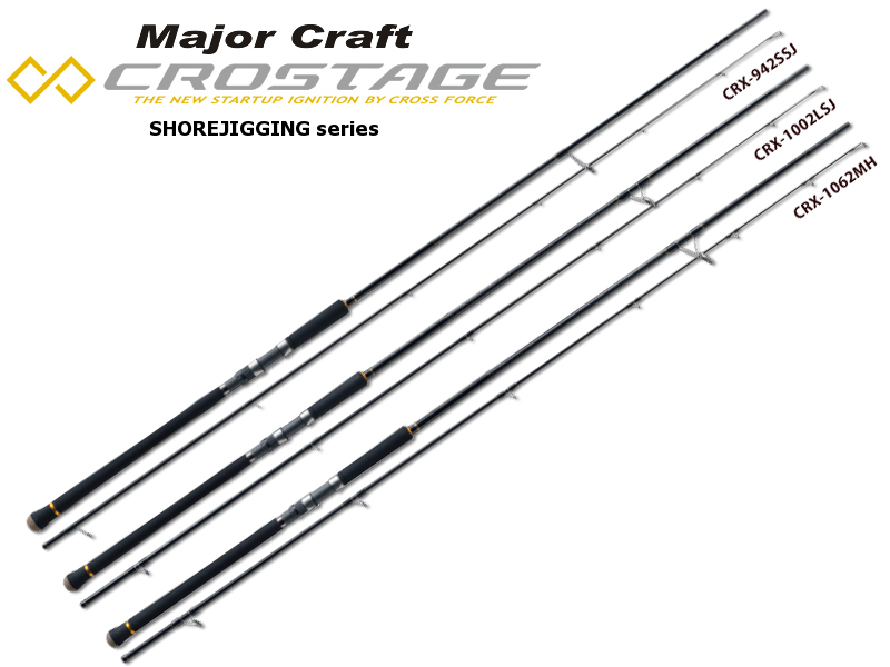 Major Craft New Crostage Shore Jigging Series CRX-962H (Length: 2.93mt, Lure: 60-100gr)