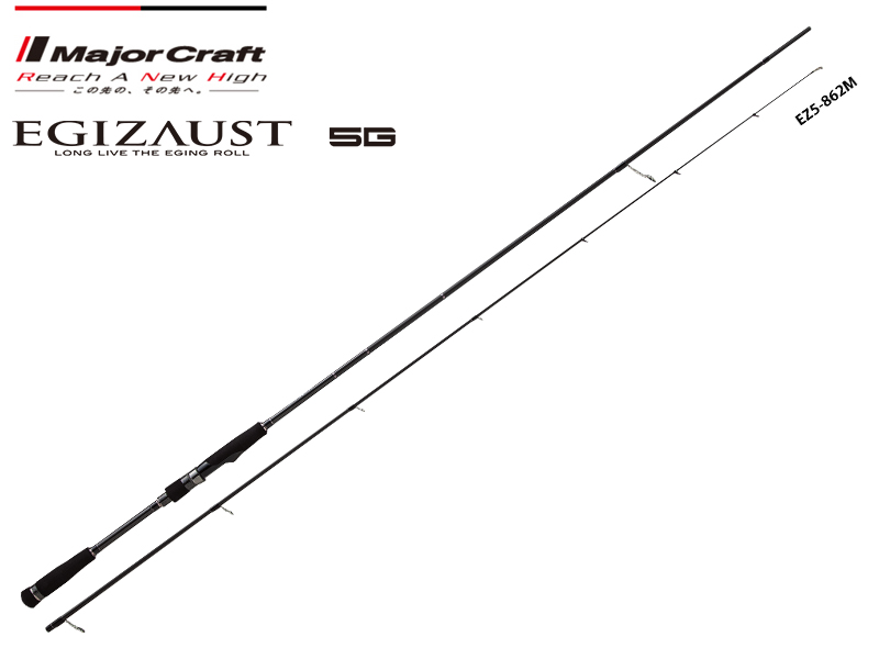 Major Craft Egizaust 5G ML / M Series 862M (Length: 2.62mt, Egi: 2.0-4.0)