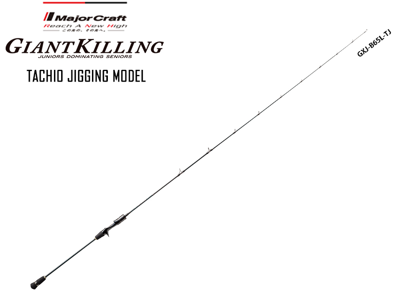 Major Craft New Giant Killing Tachio Jigging Model GXJ-B65ML/TJS (Length: 1.98mt, Lure: 60-150gr)