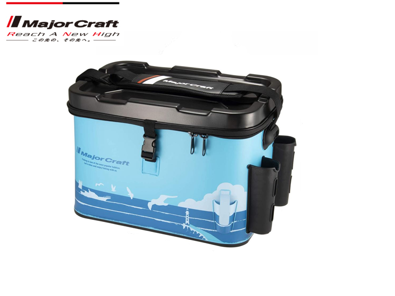 Major Craft Tackle Case MTB-40 (42x26x30 cm, Color: Ocean)