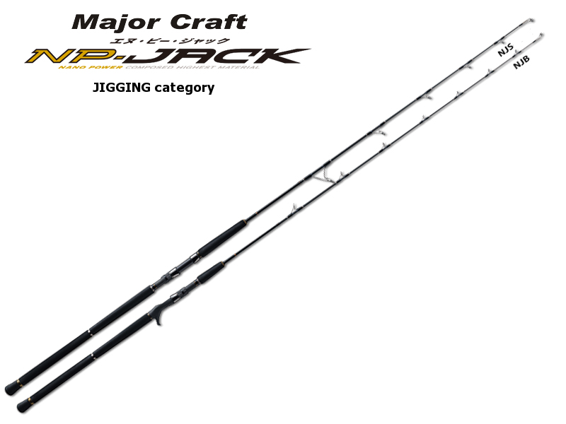 Majorcraft NP-Jack Jigging Category NJB-57/4 (Length:1.74mt, Lure:60-150gr)