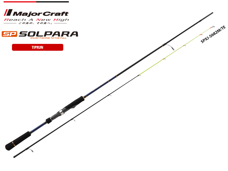 Major Craft New Solpara SP Tip Run Spinning SPXJ-S682L/TE (Length: 2.07mt, Lure MAX 45gr)