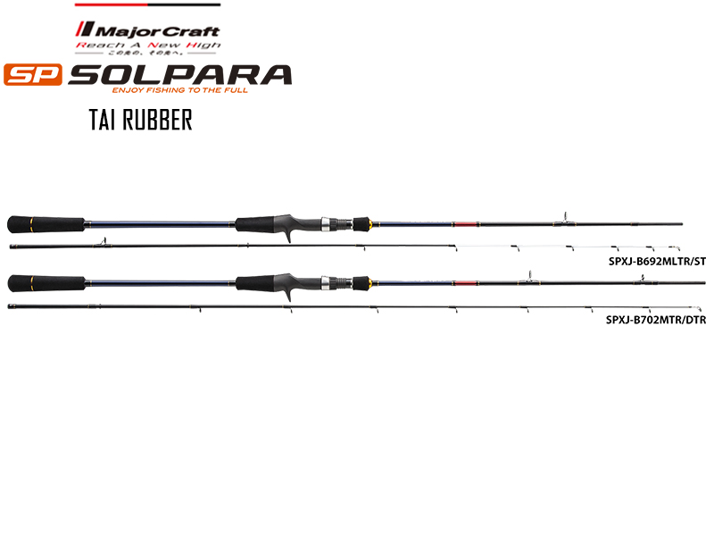 Major Craft New SP Solpara Tai Rubber SPX-B69MLTR/ST (Length: 2.10mt, Lure: MAX 120gr)