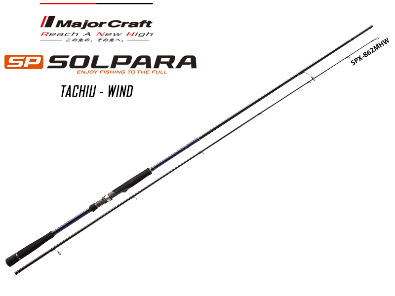 Major Craft New SP Solpara Wind Tachiu SPX-832MLW (Length: 2.53mt, Lure: 5-17gr)