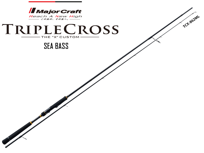 Major Craft Tripple Cross Sea Bass Model TCX-892L (Length: 2.71mt, Lure: 7-23gr)