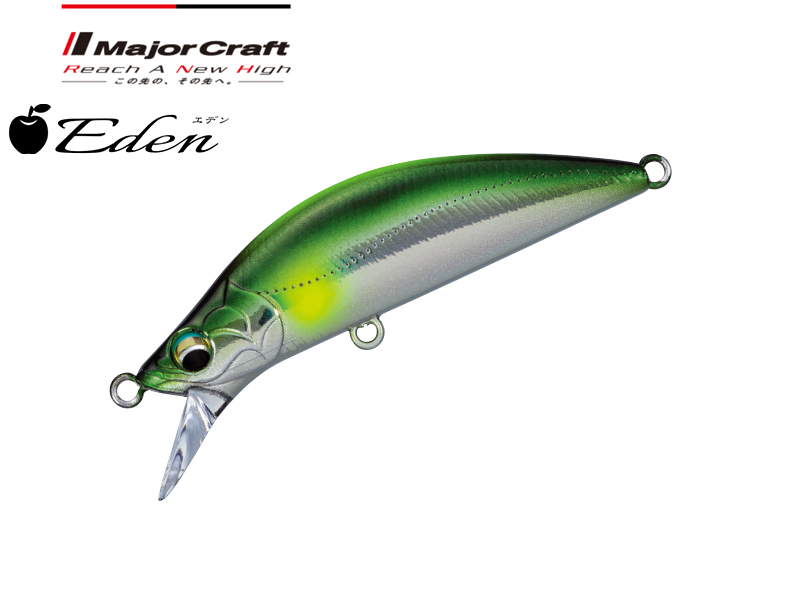 Major Craft Eden Sinking EDN-50S (Length: 50mm, Weight: 4.5gr, Color: #8 Chart Marker Swwtfish)