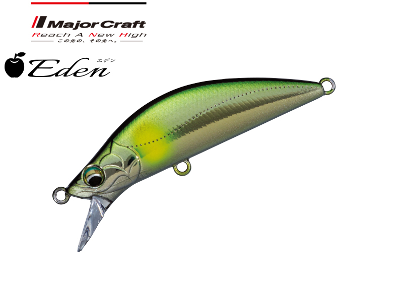 Major Craft Eden Slow Sinking EDN-45SS (Length: 45mm, Weight: 3gr, Color: #9 Kim Ayu)
