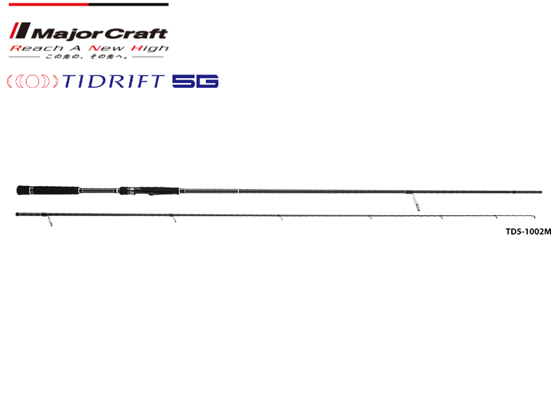 Major Craft Tidrift 5G Sea Bass Series TD5-1002M (Length: 3.05mt, Lure: 10-45gr)