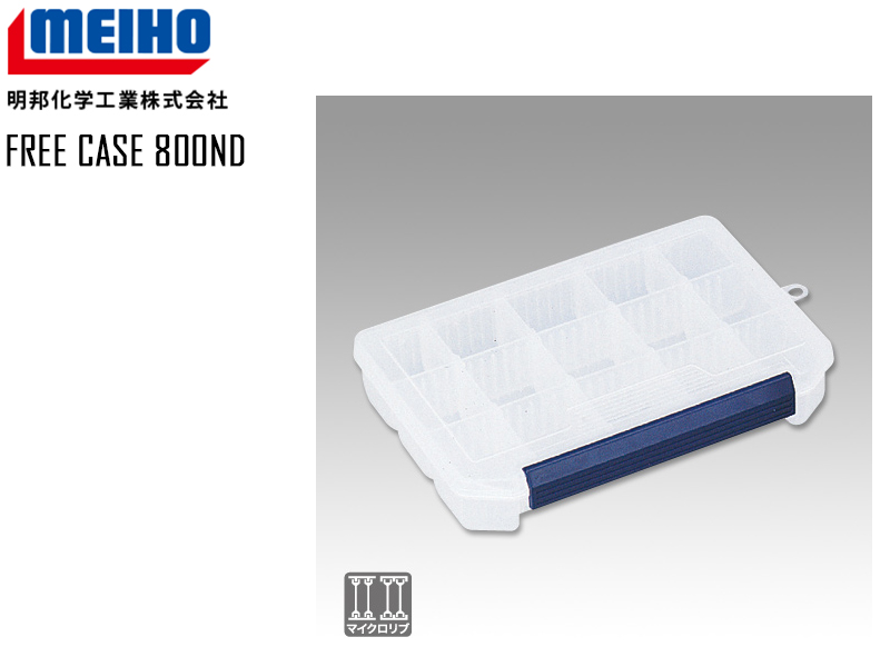 Meiho Free Case 800ND (205 × 145 × 40 mm)