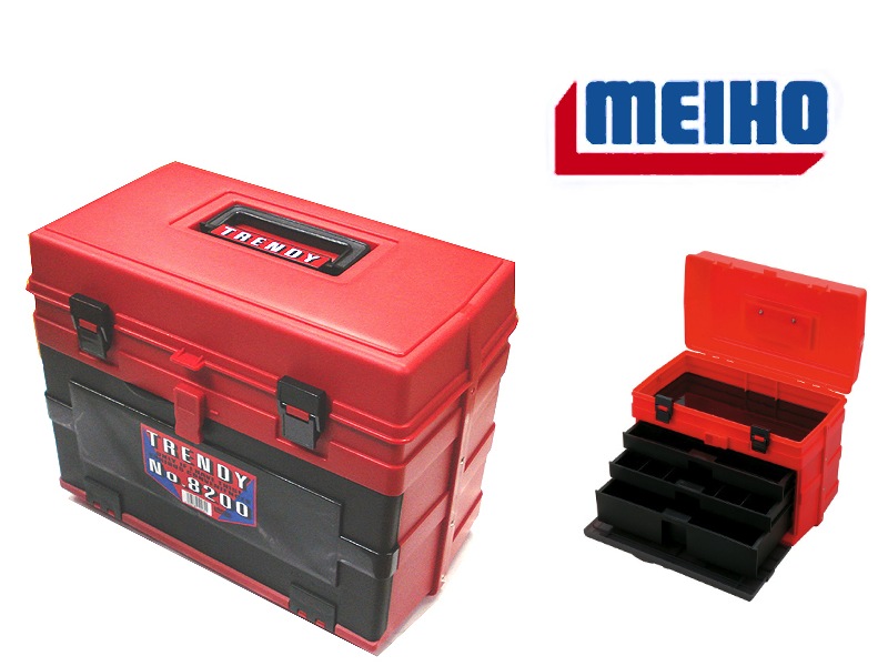 Meiho Versus Trendy 8200 Red (420mm x 245mm x 326mm)